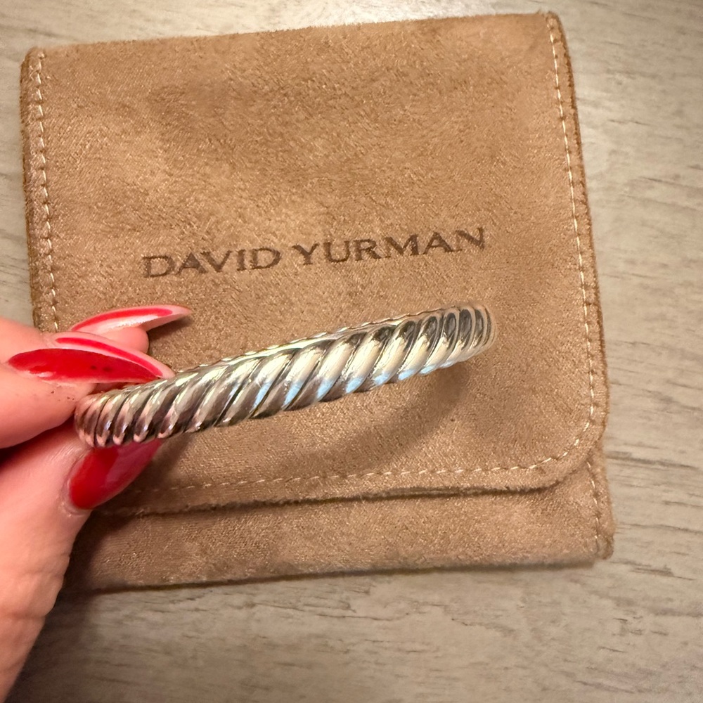 David Yurman Twisted Silver Bracelet